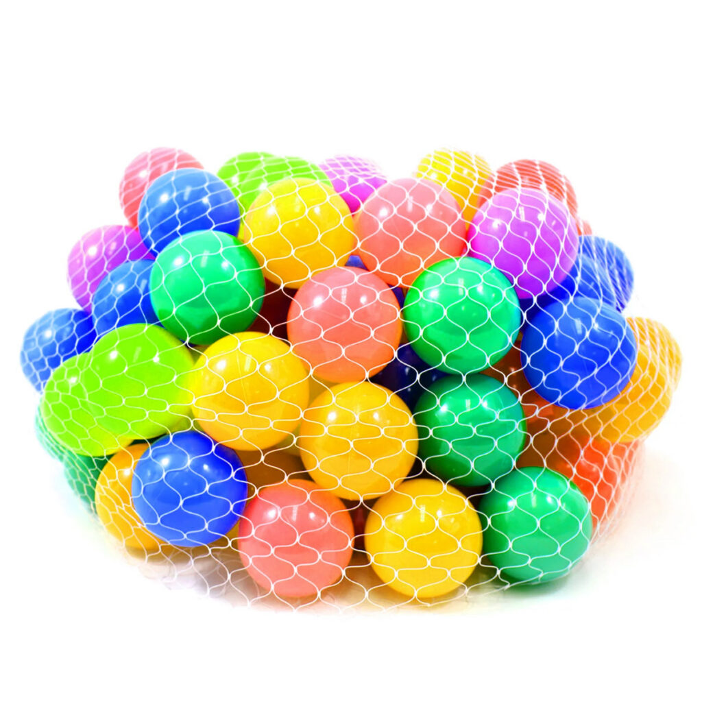 Plase pentru ambalt mingii colorate